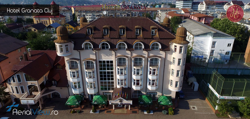 Promovare fotografii drona Hotel & Resort Cluj